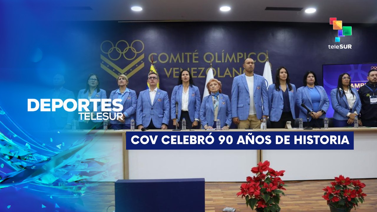 Comité Olímpico Venezolano celebra 90 años de creación DEPORTES TELESUR 23-12-2025