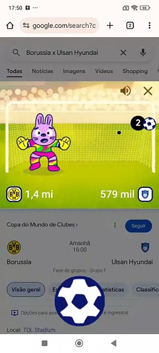 9 - Borussia x Ulsan Hyundai - Partida 7 - Mini Cup Google Copa do Mundo de Clubes