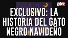 Exclusivo: la historia del gato negro navideño