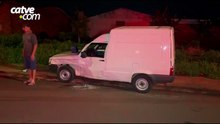 Homem fica ferido após acidente entre veículos em Cascavel