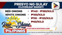 Presyo ng ilang rekado at sangkap para sa noche buena, alamin sa Cloverleaf Market, Quezon City | ulat ni Gab Villegas