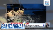 Cabagan-Santa Maria Overflow Bridge, sarado dahil sa pag-apaw ng Cagayan River | Balitanghali