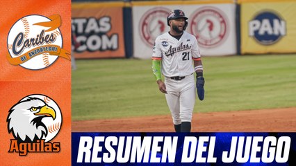 Resumen del juego Caribes de Anzoátegui vs Águilas del Zulia | 23 de diciembre de 2023