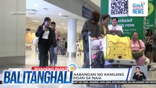 Mga balikbayan, inaabangan ng kanilang mga pamilya at kaibigan sa NAIA | Balitanghali