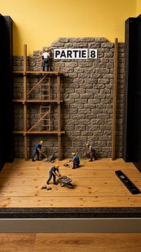 Aller, je vous laisse une dernière chance de deviné ce que je fabrique.Alors sans tricher donne moi tes théorie.Merci a mes partenaires kreg et stratogrip de rendre ce projet complètement fou réalisable.#cabine #enregistrement #palette #meuble