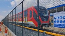 Metro e Bogotá realizó su primer recorrido en patio taller de la ciudad
