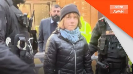 Greta Thunberg ditahan dalam protes di London, sokong mogok lapar Palestine Action