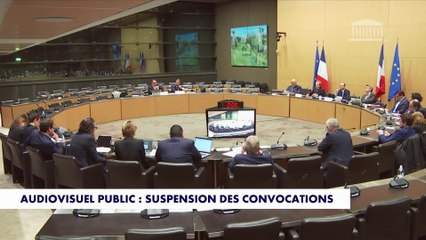 Commission d'enquête sur l'audiovisuel public : la convocation suspendue