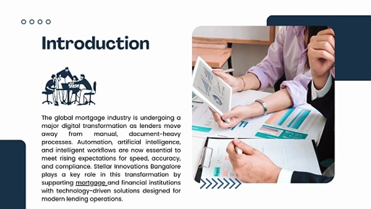 Stellar Innovations Bangalore Driving Digital Transformation in Mortgage Technology Globally