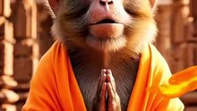 🐒🙏 जब बंदर ने सिखाया सच्ची भक्ति का मतलब