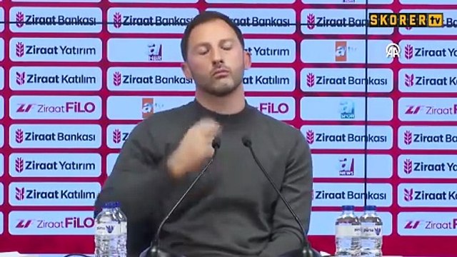 Fenerbahçe-Beşiktaş derbisi sonrası Domenico Tedesco'dan flaş sözler: Parayla alınacak bir şey değil bu