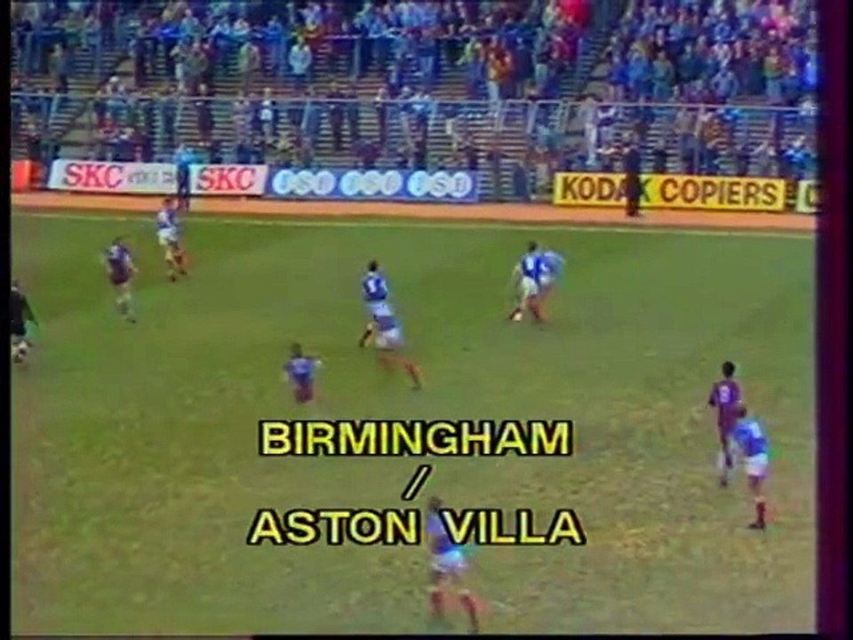 BIRMINGHAM - ASTON VILLA - 1984 - SAISON 1983/1984 -