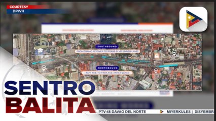 Phase 1 ng EDSA rehabilitation, sisimulan na mamayang gabi | ulat ni Joshua Garcia