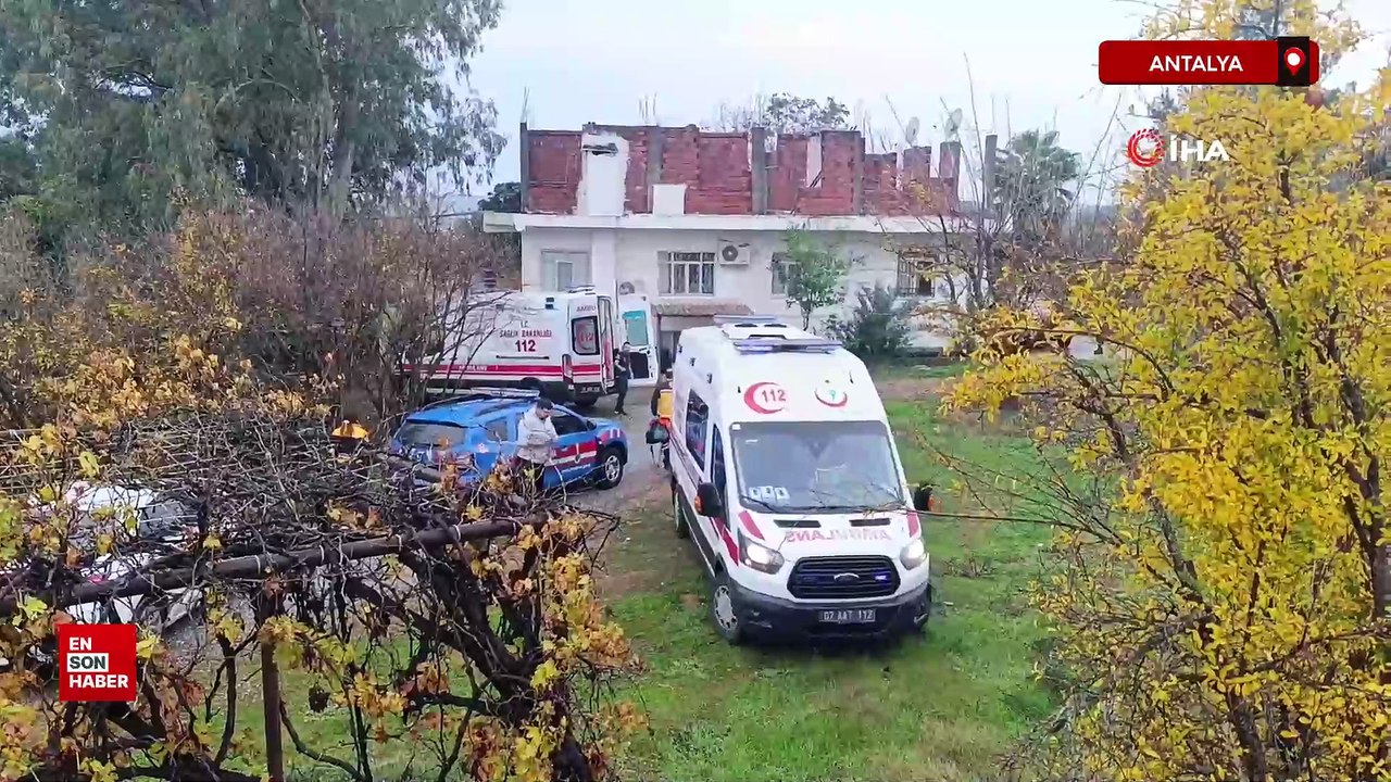 Antalya'da babasını ve yengesini tabancayla vurarak ağır yaraladı