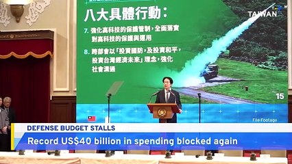 Taiwan Lawmakers Debate Record Defense Budget as US Warns of Chinese Threats