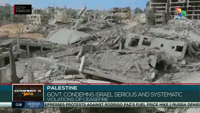 Palestine: Govt. condemns Israel serious and systematic violations of ceasefire