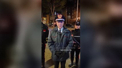Carabinieri, gli auguri del comandante generale alle pattuglie in servizio su strada per Natale: «Grazie per quello che fate»
