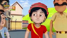 Fight With Bulldozer Gang - शिवा - Super Ep - Funny Action Cartoon - Shiva TV Show 2024 Hindi