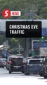 Christmas eve sees high traffic volume but no major congestion
