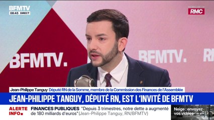 Jean-Philippe Tanguy (RN): “Il vaut mieux rester sur cette loi spéciale si c’est pour avoir le budget qu’ils nous proposent”