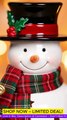 Lenox North Pole Snowman Light-Up Figurine Elegant Christmas Home Decor