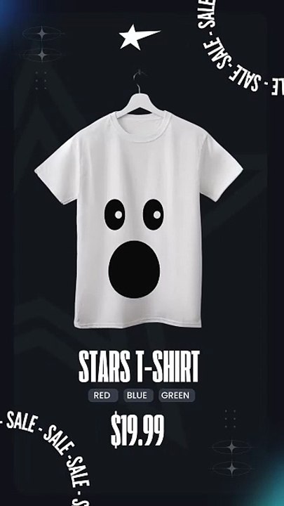 Funny Shocked Face Emoji Minimal Cartoon Expression Design