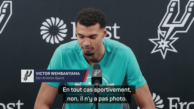 Spurs - Wembanyama sur une rivalité avec Holmgren : Sportivement, il n’y a pas photo