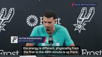 Wembanyama compares Spurs' rivalry with Thunder to Le Classique