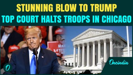 U.S. BREAKING: Supreme Court Deals Major Blow to Trump, Halts National Guard Deployment in Chicago