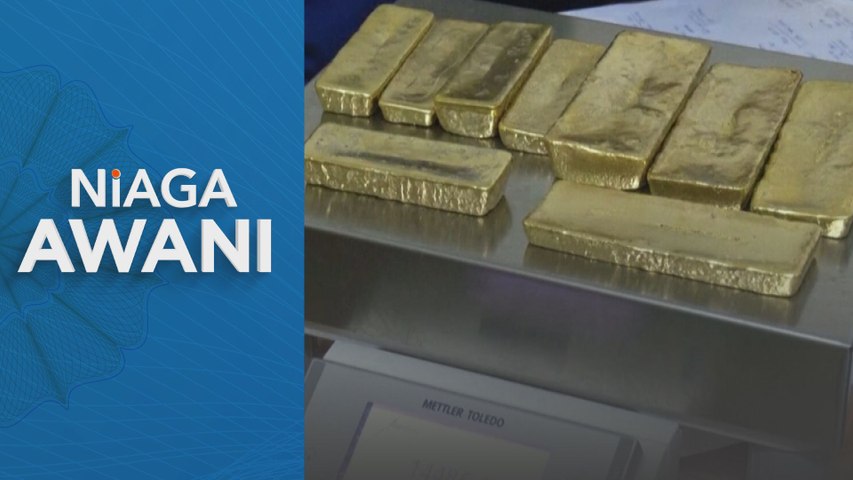 Harga emas melepasi RM590 segram