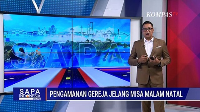 Tim Gegana Pastikan Keamanan di Gereja Santo Petrus Purwosari Jelang Misa Malam Natal