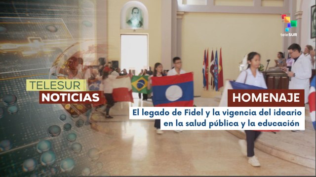 En Cuba, educadores cubanos fueron homenajeados en la universidad de ciencias médicas
