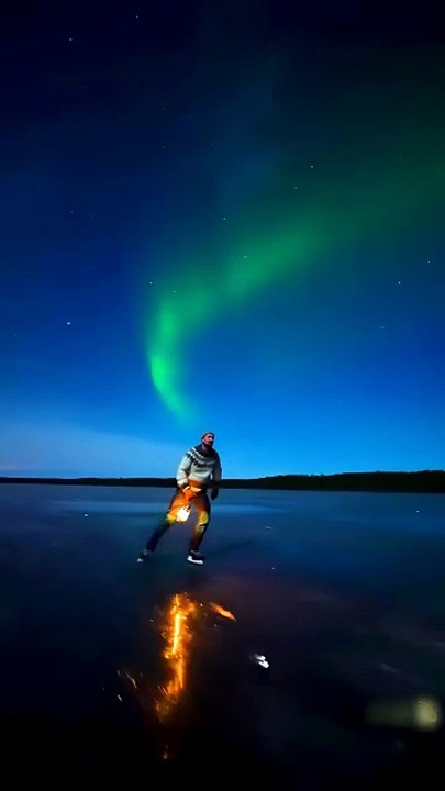 Relaxing Northern Lights 4K