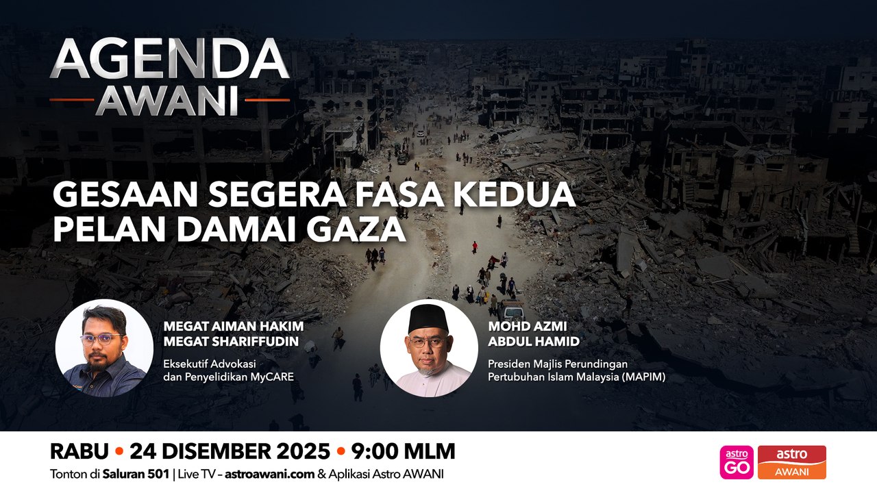 Agenda AWANI: Gesaan Segera Fasa Kedua Pelan Damai Gaza