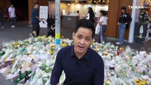 Memorials Erected Around Taipei To Remember Knife Attack Victims