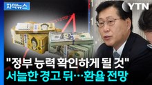 [자막뉴스] 정부 강력 경고에 환율 '뚝'...전문가 전망은? / YTN