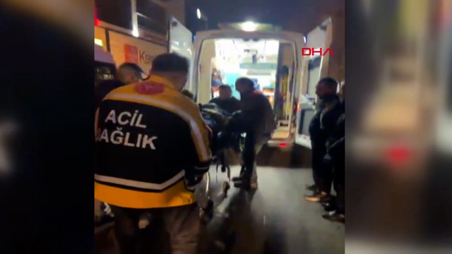 Tekirdağ'da motosikletin çarptığı yaya yaralandı