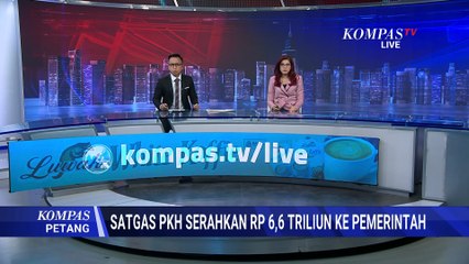 Satgas PKH Serahkan Rp6,6 Triliun Uang dari Penertiban Kawasan Hutan, Untuk Bantu Korban Banjir?