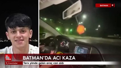 Batman'da ters yön faciasında motosiklet sürücüsü hayatını kaybetti: Aile tepkili