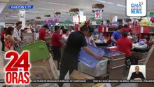 Ilang supermarket at grocery, dinagsa ng mga nag-last minute shopping pang-Noche Buena | 24 Oras