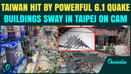 BREAKING: Taiwan ROCKED By Massive 6.1 EARTHQUAKE | Powerful Tremors Shake Taipei & Major Cities