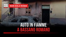 Due auto in fiamme a Bassano Romano indagini in corso