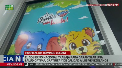 Miranda | Rehabilitada el área pediátrica de cuidados intensivos del Hospital Dr. Domingo Luciani