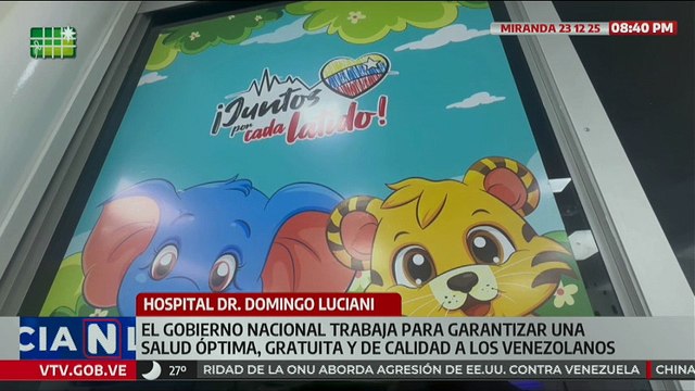 Miranda | Rehabilitada el área pediátrica de cuidados intensivos del Hospital Dr. Domingo Luciani