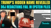 Epstein Files: DOJ Redactions FAIL As Trump's HIDDEN Name Revealed With Simple Copy-Paste | VIDEO