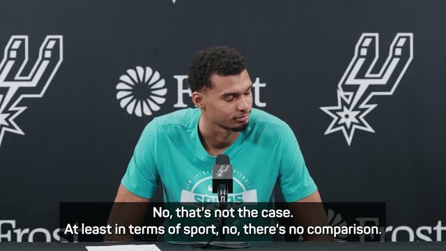 Wembanyama scoffs at comparisons to Holmgren