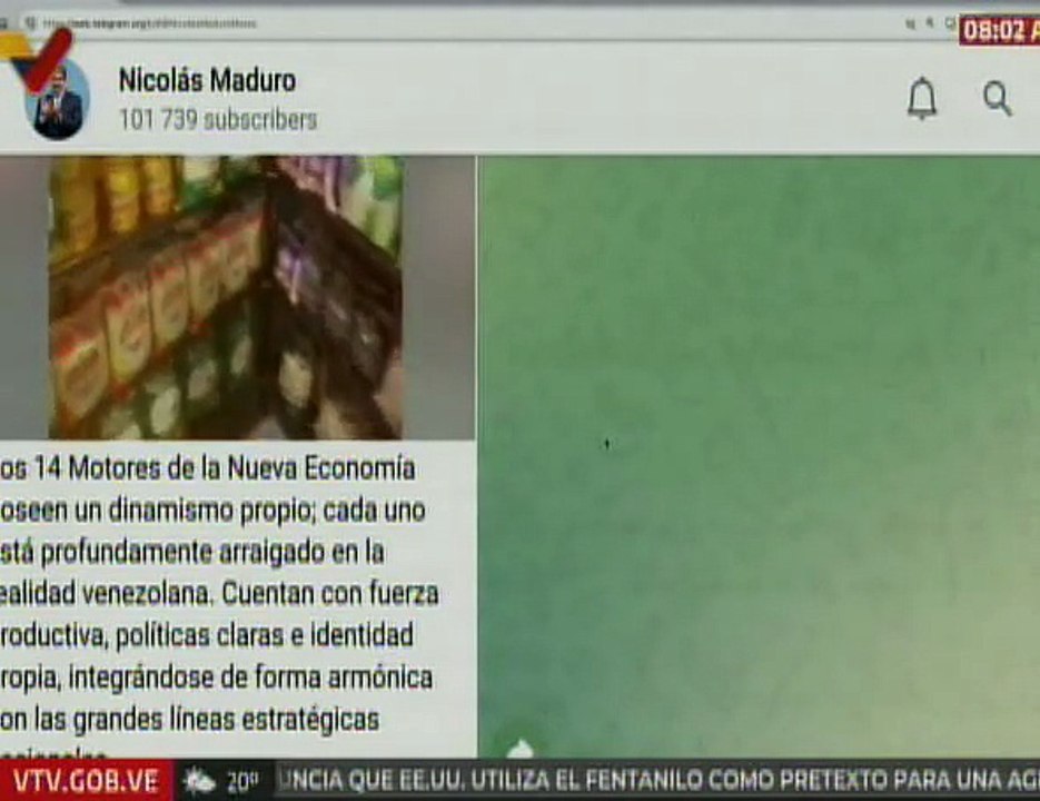 Presidente Maduro: Los 14 Motores de la nueva economía están arraigados en la realidad venezolana