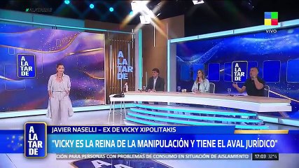 Javier Naselli Vs. Vicky Xipolitakis - Impactantes audios exclusivos de A la Tarde América TV