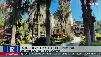 Sistema Teleférico Mukumbarí se prepara para recibir a turistas durante las fiestas de Navidad