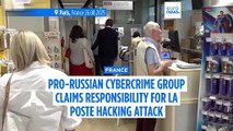 Pro-Russian hackers claim French postal service cyberattack